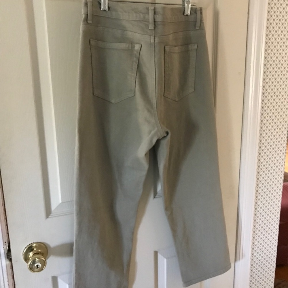 Light olive green capris